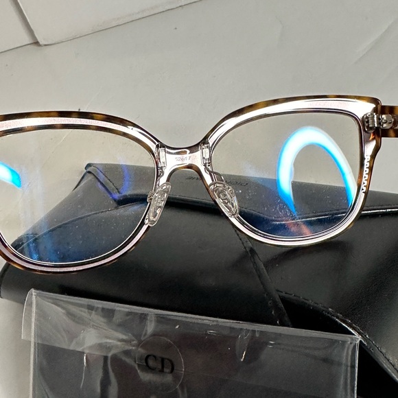 Dior DIOREXQUISEO LV2 Avana-Pink Eye Wear/Frame - Picture 6 of 16